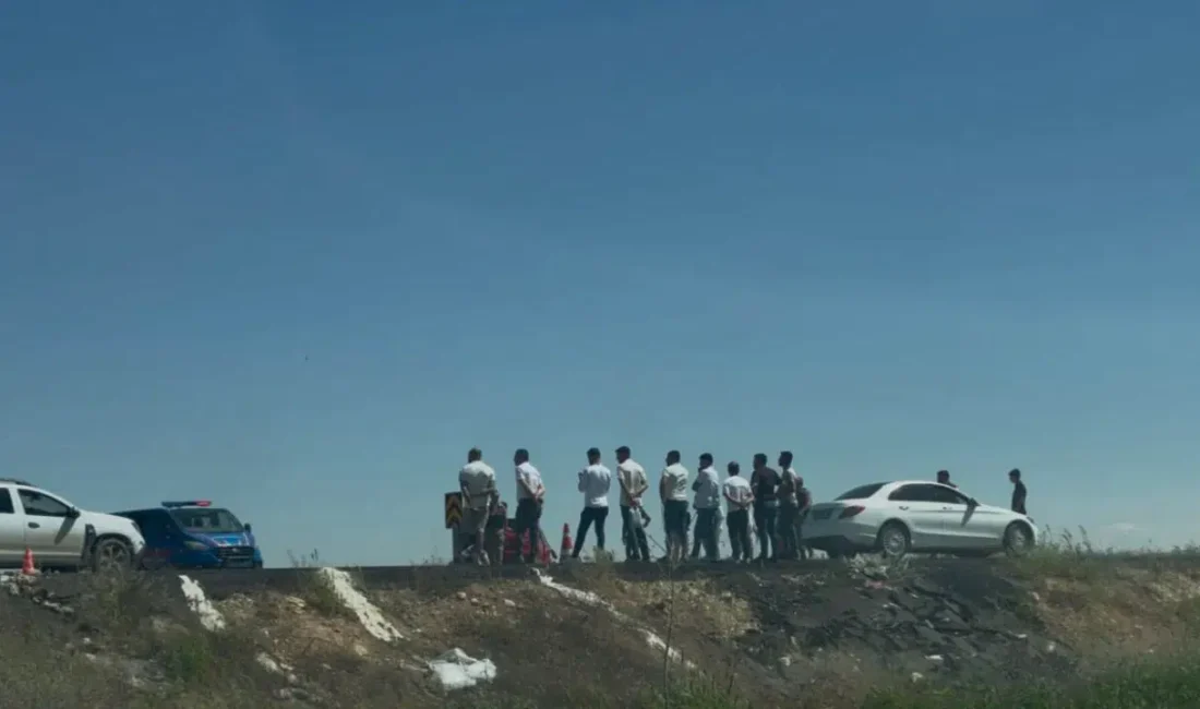 Şanlıurfa’nın Suruç ilçesinde iki otomobilin çarpışması sonucu meydana gelen feci