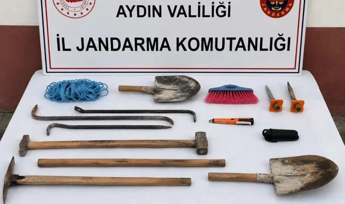 Aydın’ın Germencik ilçesinde düzenlenen “Anadolu Mirası Operasyonları” kapsamında, Magnesia Antik