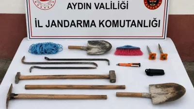 Aydın’ın Germencik ilçesinde düzenlenen “Anadolu Mirası Operasyonları” kapsamında, Magnesia Antik