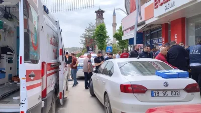 Çorum’un Sungurlu ilçesinde güpegündüz yaşanan korkunç olayda, aracından inen M.G.