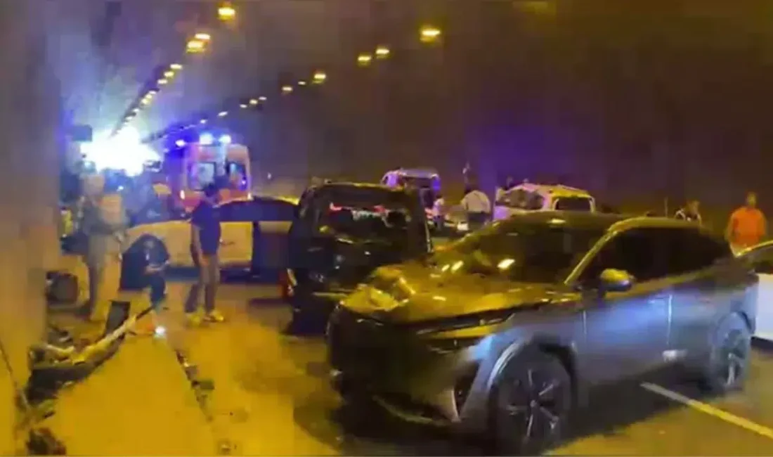 Osmaniye’nin Bahçe ilçesindeki Taşoluk Tüneli’nde meydana gelen ve adeta can