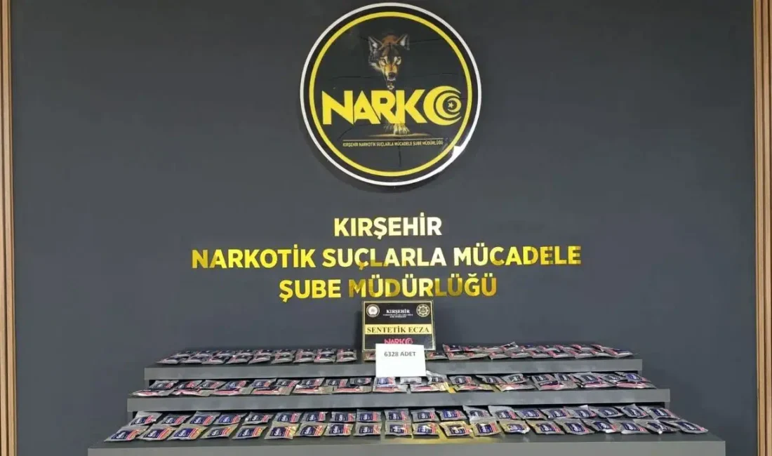 Kırşehir İl Emniyet Müdürlüğü tarafından zehir tacirlerine yönelik düzenlenen kapsamlı
