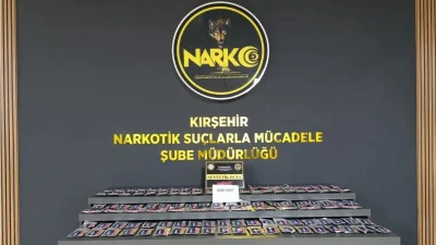 Kırşehir İl Emniyet Müdürlüğü tarafından zehir tacirlerine yönelik düzenlenen kapsamlı