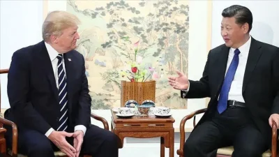 ABD Başkanı Donald Trump ve Çin Devlet Başkanı Xi Jinping