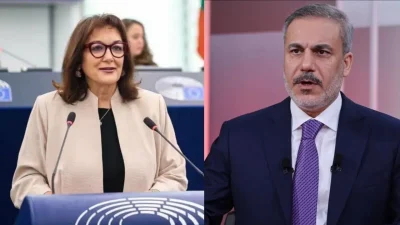 Dışişleri Bakanı Hakan Fidan, Avrupa Komisyonu’nun Akdeniz Komiseri Dubravka Suica