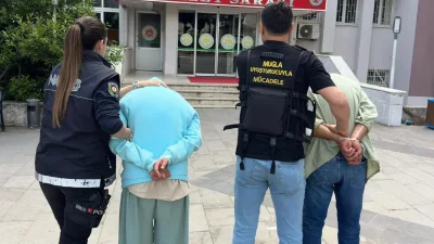 Muğla’nın Köyceğiz ilçesinde emniyet güçlerinin titiz takibi sonucu uyuşturucu madde