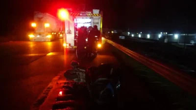 Kilis’te kamyonet ile motosikletin şiddetli şekilde çarpışması sonucu ortalık savaş