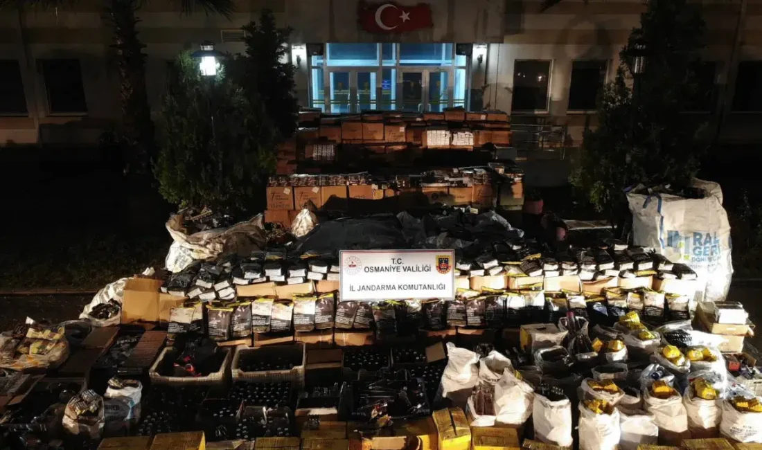 Osmaniye İl Jandarma Komutanlığı ekiplerinin Adana’nın Ceyhan ilçesinde gerçekleştirdiği kapsamlı