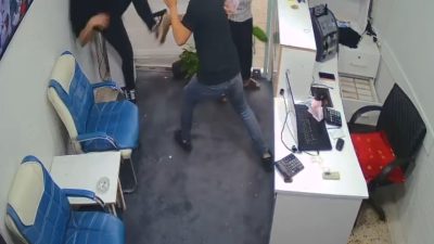 Hatay’ın Reyhanlı ilçesinde bir döviz bürosuna düzenlenen silahlı saldırının dehşet