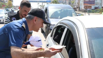 Mersin’in Silifke ilçesinde gerçekleştirilen trafik kontrollerinde ekipler bu kez ceza
