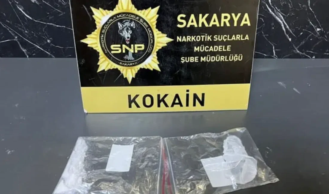 Sakarya İl Emniyet Müdürlüğü ekiplerinin gerçekleştirdiği başarılı operasyon sonucunda, üzerinde