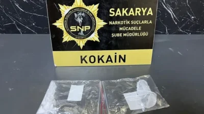 Sakarya İl Emniyet Müdürlüğü ekiplerinin gerçekleştirdiği başarılı operasyon sonucunda, üzerinde