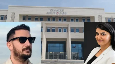 Çanakkale’de hakkında şiddet ve tehdit iddiaları bulunan Hakim F.K.T. ile