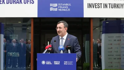 Cumhurbaşkanı Yardımcısı Cevdet Yılmaz, küresel finansın yeni merkezi olma yolunda