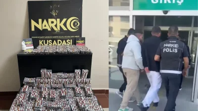 Aydın’ın turistik ilçesi Kuşadası’nda zehir tacirlerine yönelik yürütülen kararlı mücadele