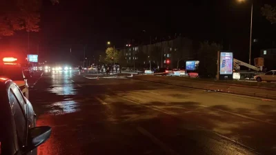 Konya’nın Selçuklu ilçesinde yolun karşısına geçmeye çalıştığı sırada bir otomobilin