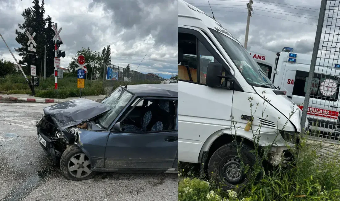 Burdur’da meydana gelen ve büyük korkuya neden olan trafik kazasında