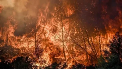 İtalya’nın dünyaca ünlü Toskana bölgesi alevlere teslim oldu. Yaklaşık 800
