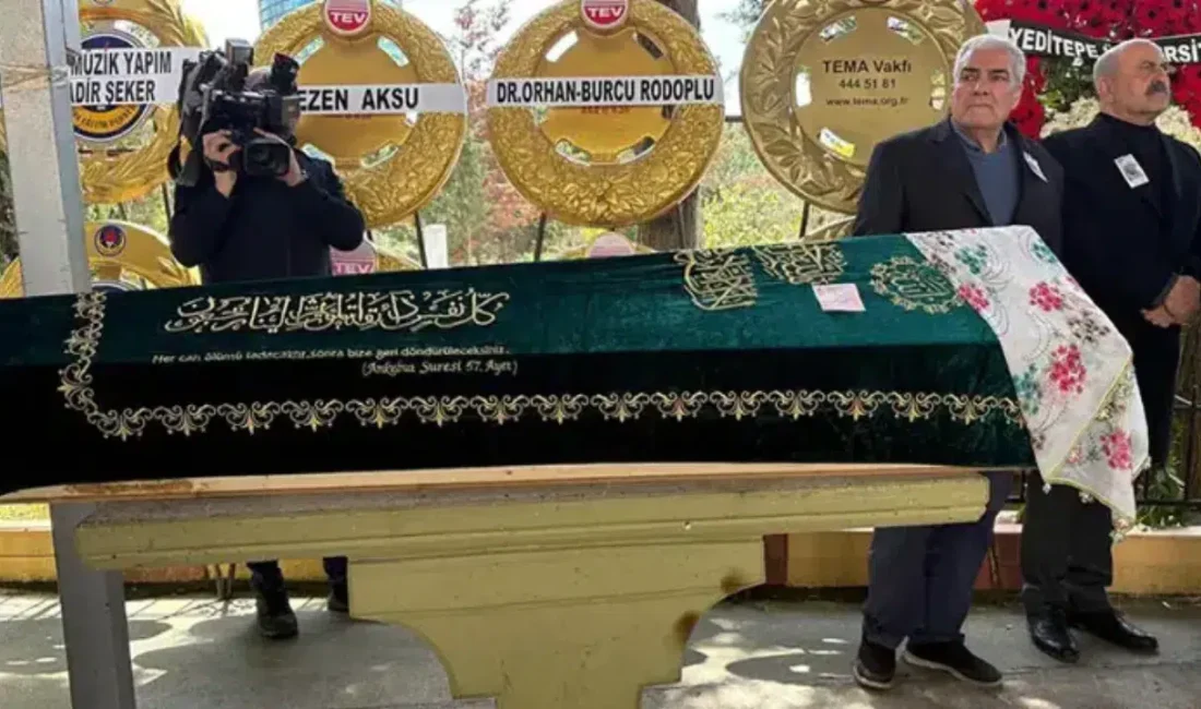Türk müziğinin efsane isimlerinden Tülay Özer, Zincirlikuyu Camii’nde düzenlenen törenle