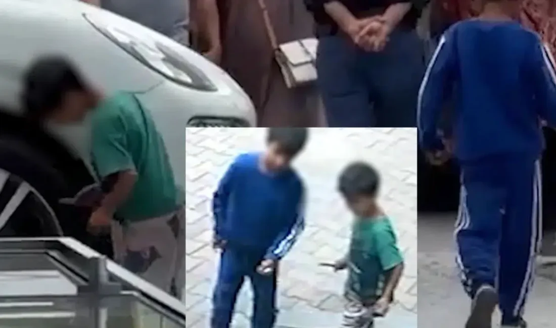 İstanbul’un Esenler ilçesinde infial yaratan görüntüler kaydedildi. Sokak ortasında savunmasız