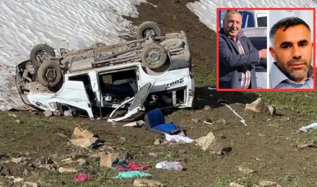 Hakkari’nin Yüksekova ilçesinde sabahın erken saatlerinde pancar toplamak amacıyla yola