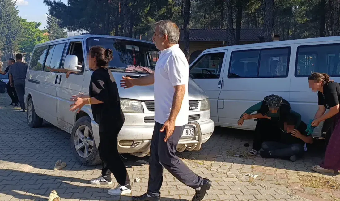 Kahramanmaraş’ta bir parkta karşı karşıya gelen iki grup arasında çıkan
