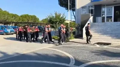 Aydın’ın Didim ilçesinde bir düğünde havaya ateş açarak büyük tehlike