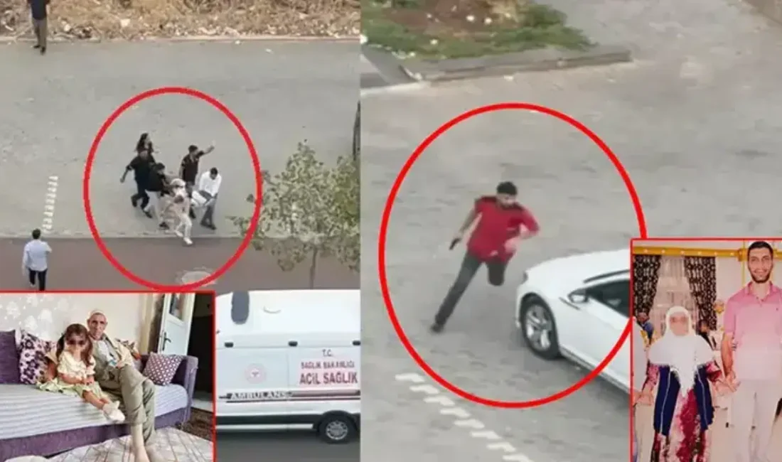 Diyarbakır’ın Kayapınar ilçesinde bir kasap dükkanında Zülfü Coşan ve oğlu