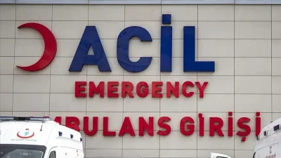 Şanlıurfa’nın Birecik ilçesinde kurbanlık küçükbaş hayvan taşıyan bir kamyonetin kontrolden