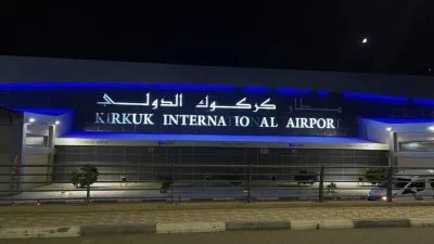Irak’ta yaklaşık 4 yıl önce kapılarını açan Uluslararası Kerkük Havalimanı’nda