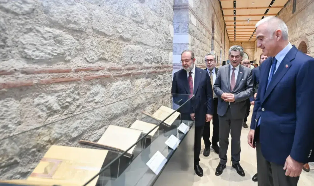 Kültür ve Turizm Bakanı Mehmet Nuri Ersoy, Rami Kütüphanesi’nde hayata