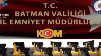 Batman’da emniyet güçlerinin dikkati sayesinde durdurulan iki farklı araçta yapılan