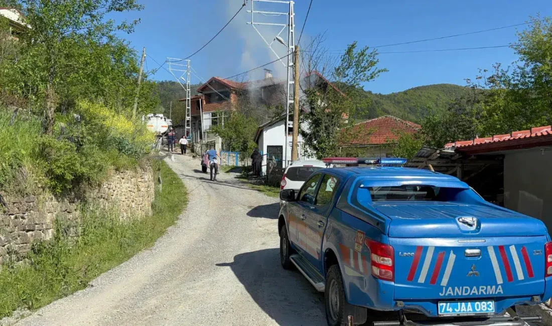 Bartın’da 72 yaşındaki bir vatandaşın sobayı tutuşturma çabası az kalsın