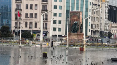 1 Mayıs Emek ve Dayanışma Günü dolayısıyla alınan yoğun güvenlik