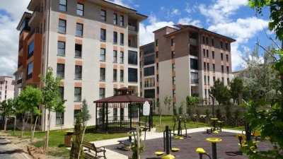 Malatya’nın Yeşilyurt ilçesinde sabah saatlerinde meydana gelen feci olayda, site