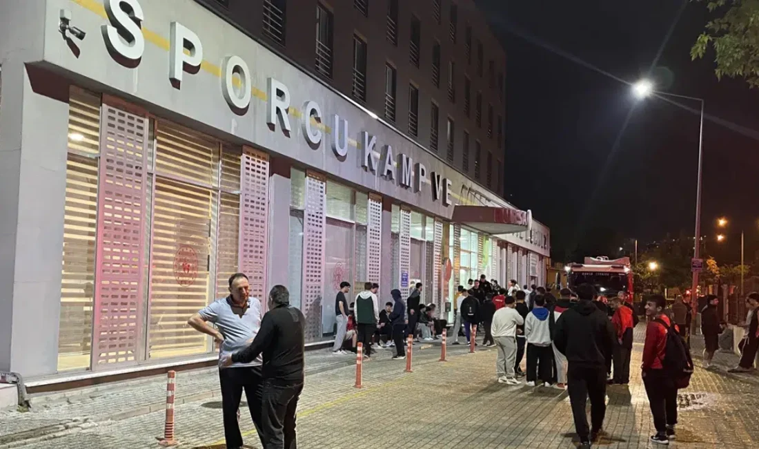 Bursa’nın Osmangazi ilçesinde bulunan Sporcu Kamp ve Eğitim Merkezi’nde akşam