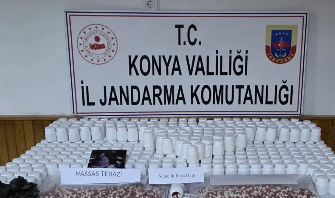 Konya İl Jandarma Komutanlığı ekiplerinin şehir genelinde yürüttüğü titiz çalışmalar
