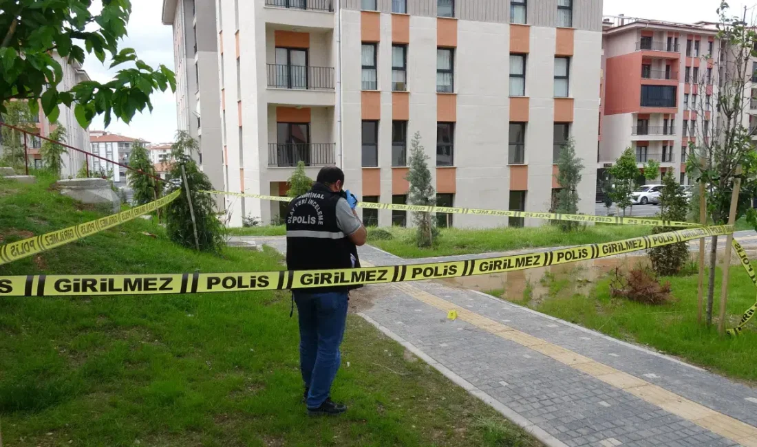 Malatya’nın Yeşilyurt ilçesinde bir site içerisinde yerde hareketsiz halde bulunan