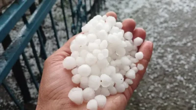 Malatya genelinde etkili olan sağanak yağış ve hemen ardından bastıran