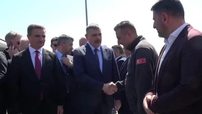 İçişleri Bakanı Mustafa Çiftçi, Erzurum ziyareti kapsamında Aşkale Geri Gönderme