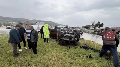 Kastamonu’nun Tosya ilçesinde D100 karayolu üzerinde seyir halindeki bir cipin