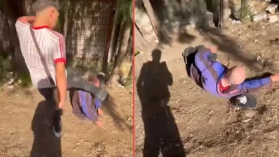 İzmir’in Buca ilçesinde yaşanan dehşet verici olayda, sokakta savunmasız halde