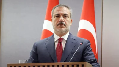 Dışişleri Bakanı Hakan Fidan, resmi temaslarda bulunmak üzere Türkiye’ye gelecek