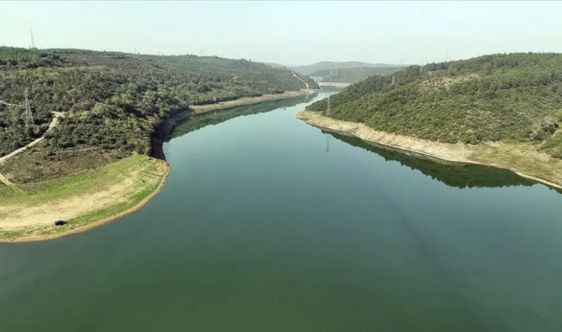 İstanbul genelinde etkili olan sağanak yağışların ardından barajlardaki su seviyesi