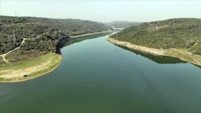 İstanbul genelinde etkili olan sağanak yağışların ardından barajlardaki su seviyesi