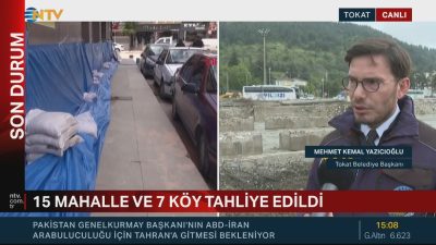 Tokat’ın Turhal ilçesinde Almus Barajı’nın maksimum doluluk oranına ulaşmasıyla başlayan