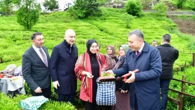 Trabzon’un Of ilçesinde düzenlenen görkemli bir törenle 2026 yılı yaş