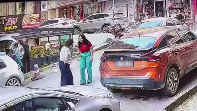 İstanbul Arnavutköy’de trafikte tartıştığı kadın sürücüye kafa atarak dehşeti yaşatan