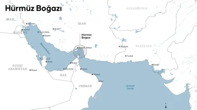 Dünyanın en kritik su yollarından biri olan Hürmüz Boğazı’nda son