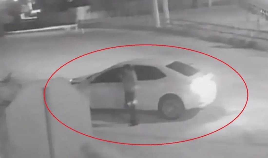 Hatay’ın Reyhanlı ilçesinde kontrolden çıkan bir otomobilin yol kenarındaki bahçe